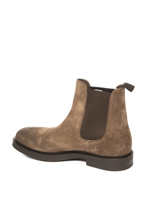 beatles in taupe suede GREEN GEORGE | 9014LIGHT-TAUPE